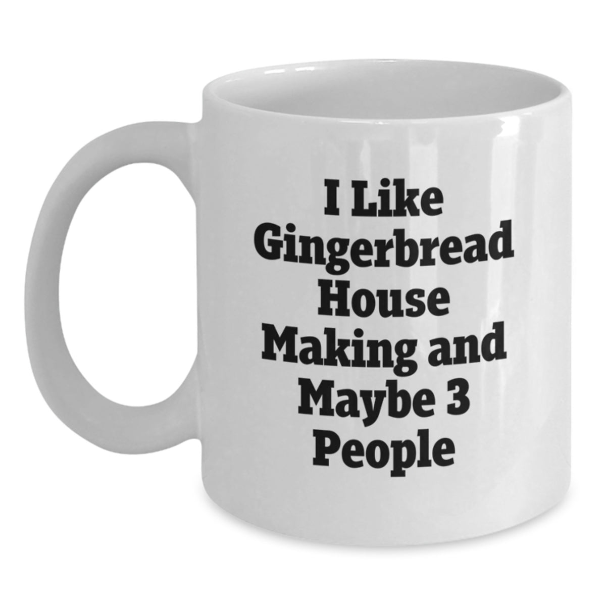 Gingerbread House Making Gift for Him - Whimsical Quote Keepsake Coffee - Main