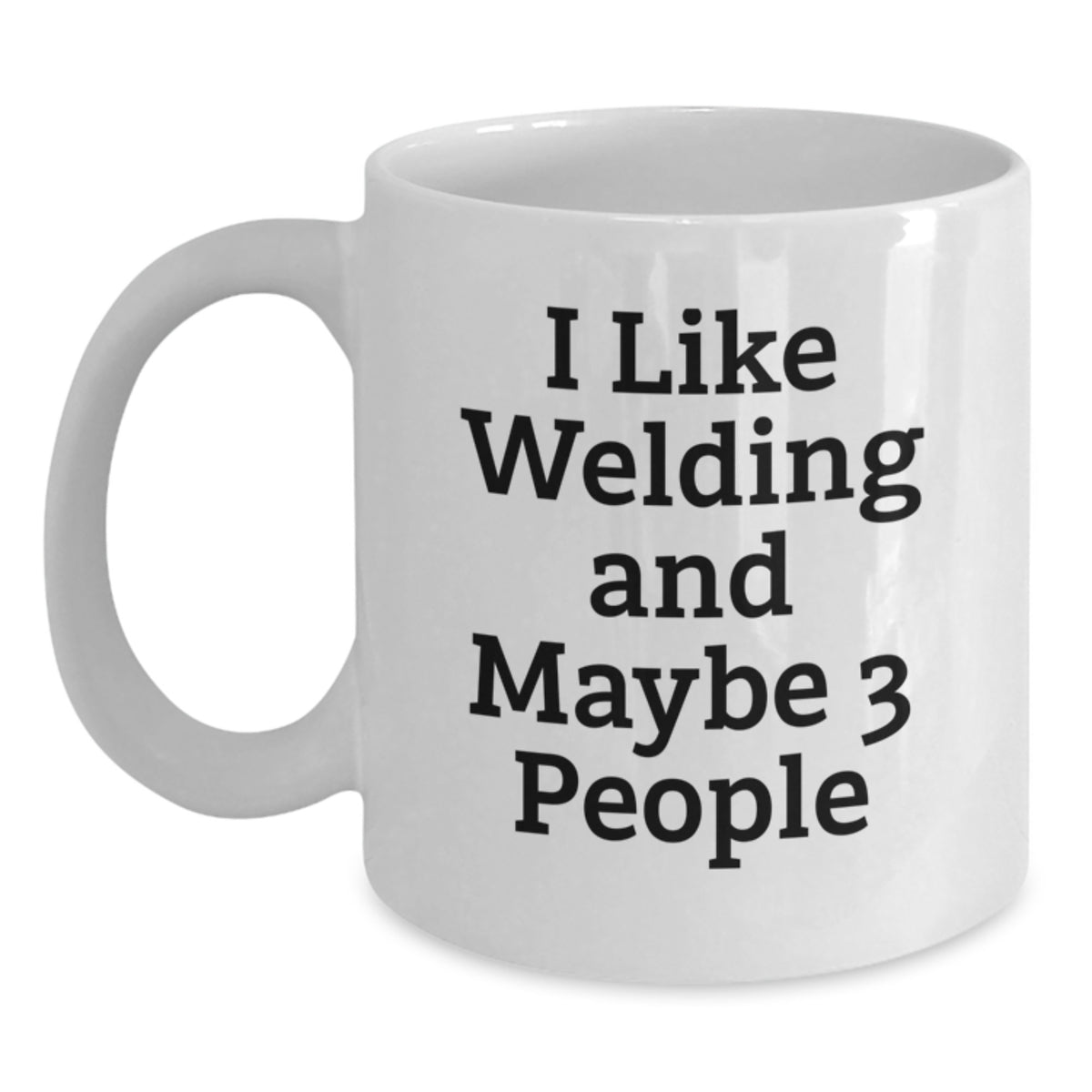 Birthday Gift Welding Mug for Her Present 11oz White Ceramic - Main