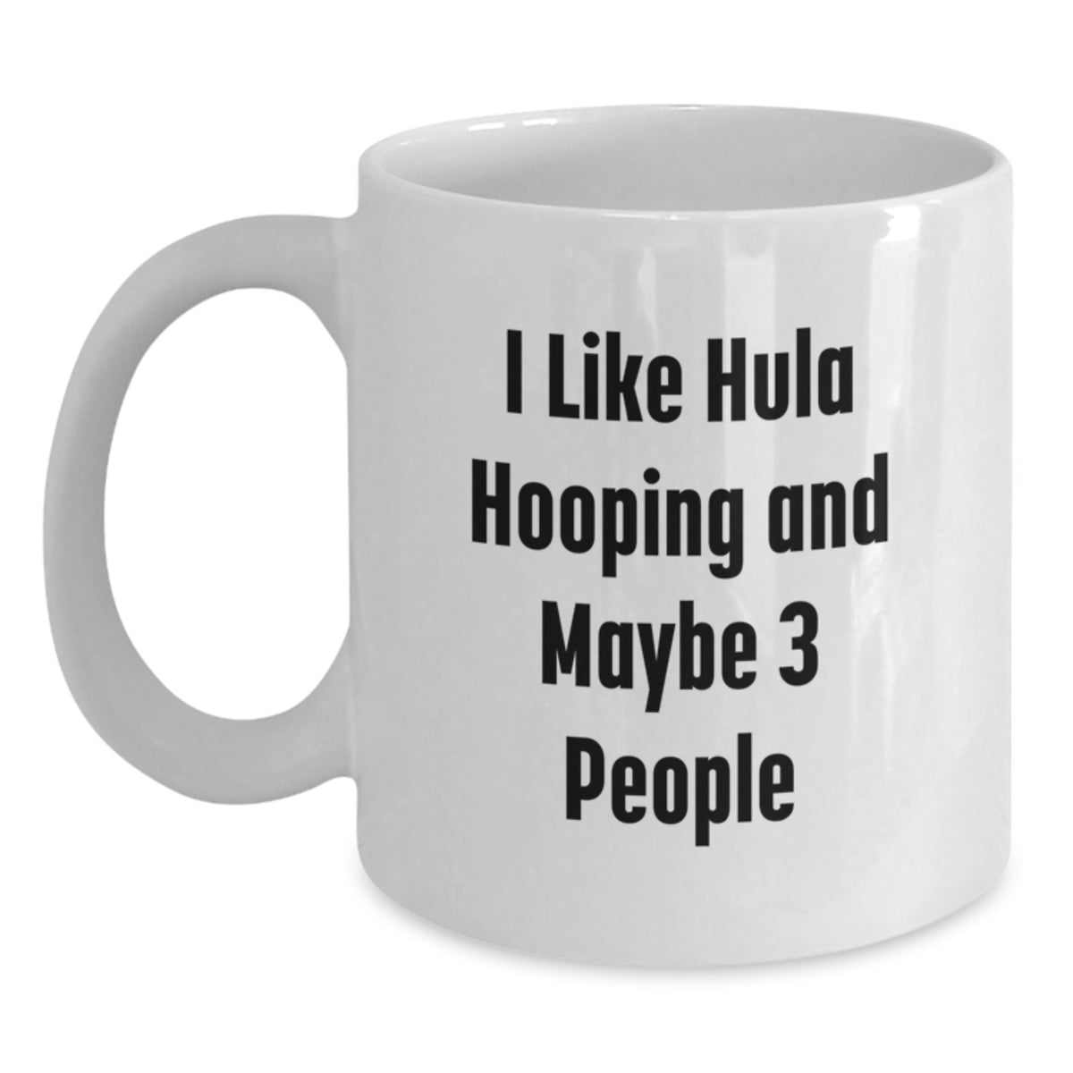 Christmas Gift for Her Whimsical Hula Hooping Present - Main