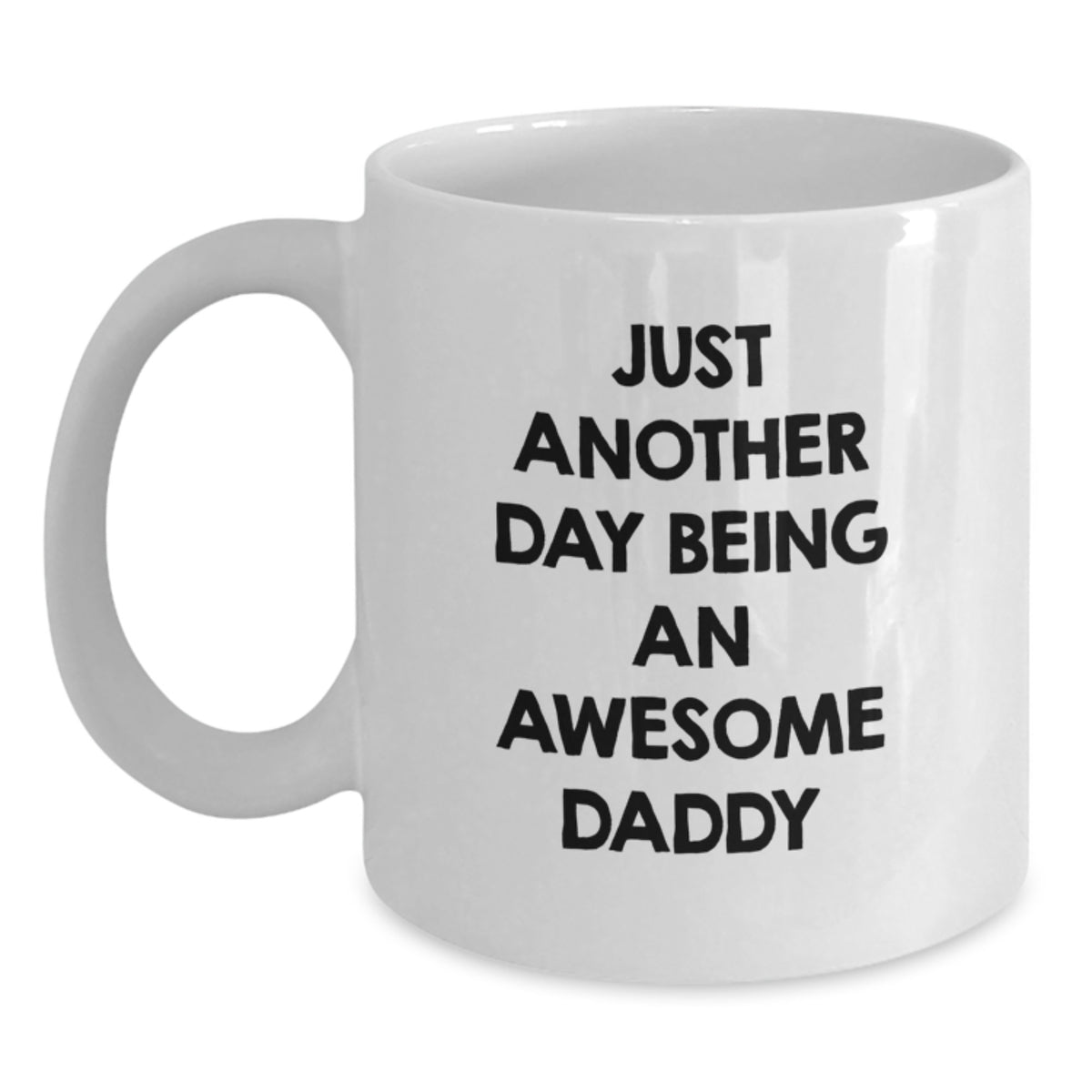 Daddy Keepsake Ceramic White Coffee Mug for Him Christmas Gift - Main