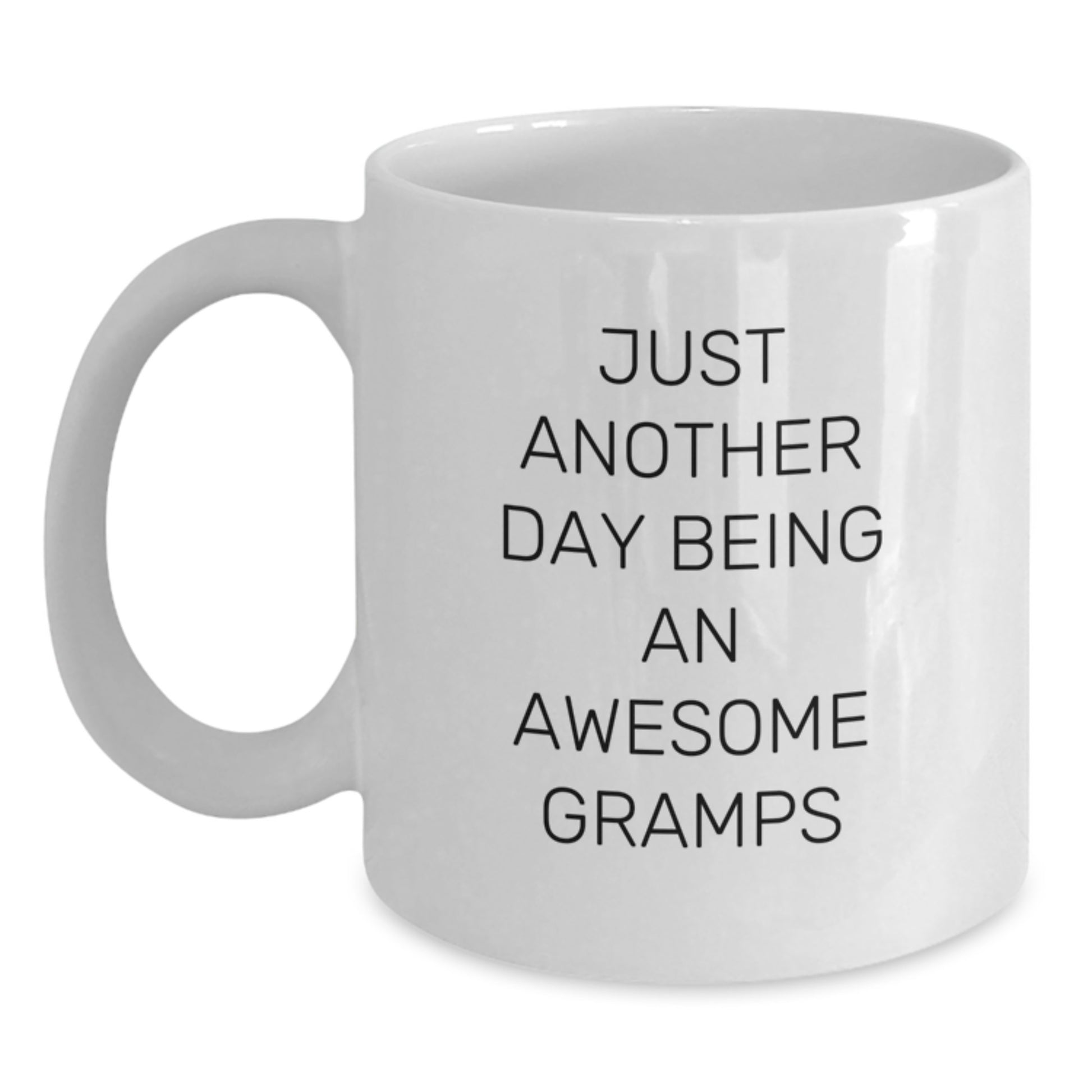 Gramps Keepsake White Coffee Mug Awesome Gramps Daily Birthday Gift - Main