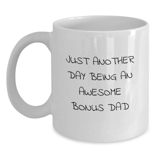 Novelty Daily Playful Bonus Dad Mug for Grandpa – Birthday Gift - Main