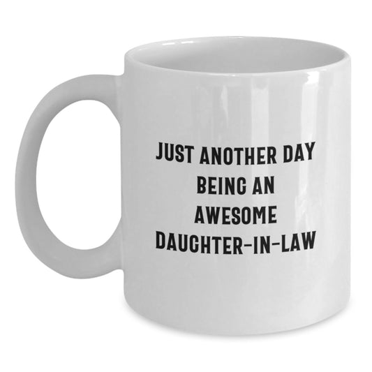 Fun Daughter-in-law Mug for Friends Birthday Gift - Main