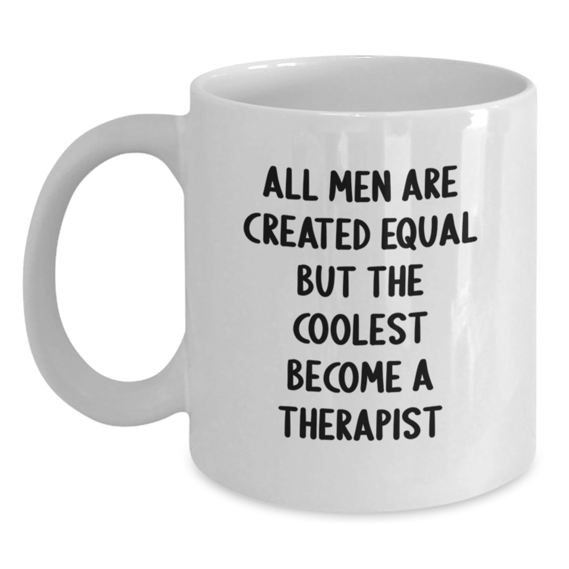 Therapist Keepsake Premium White Coffee Mug for Him Birthday Gift - Main