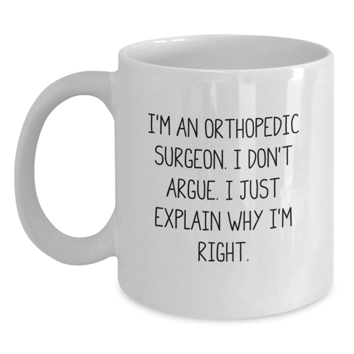 Christmas Gift for Her Orthopedic Surgeon Present - A Confident Tone - Main