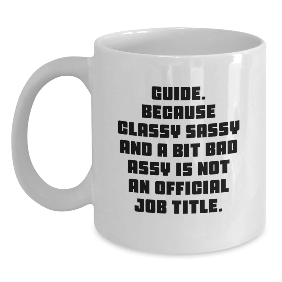Guide Coffee Mug Gift for Him - Classy Sassy Keepsake - Main