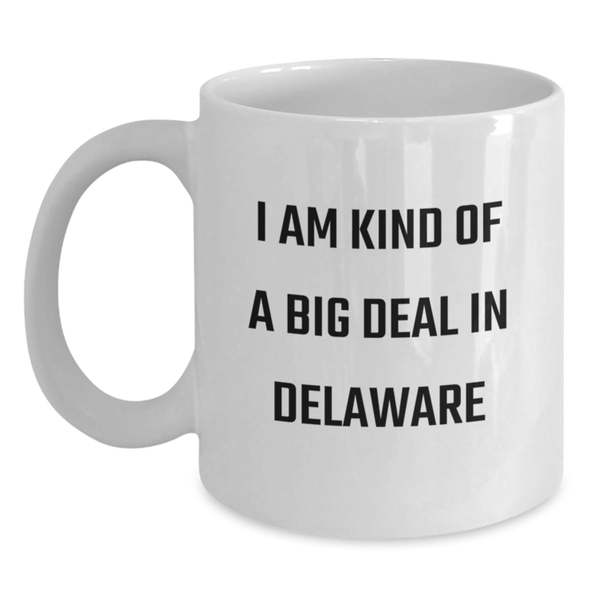 Funny Delaware White Coffee Mugs Gifts from Friends for Men and Women Graduation Unique - Main