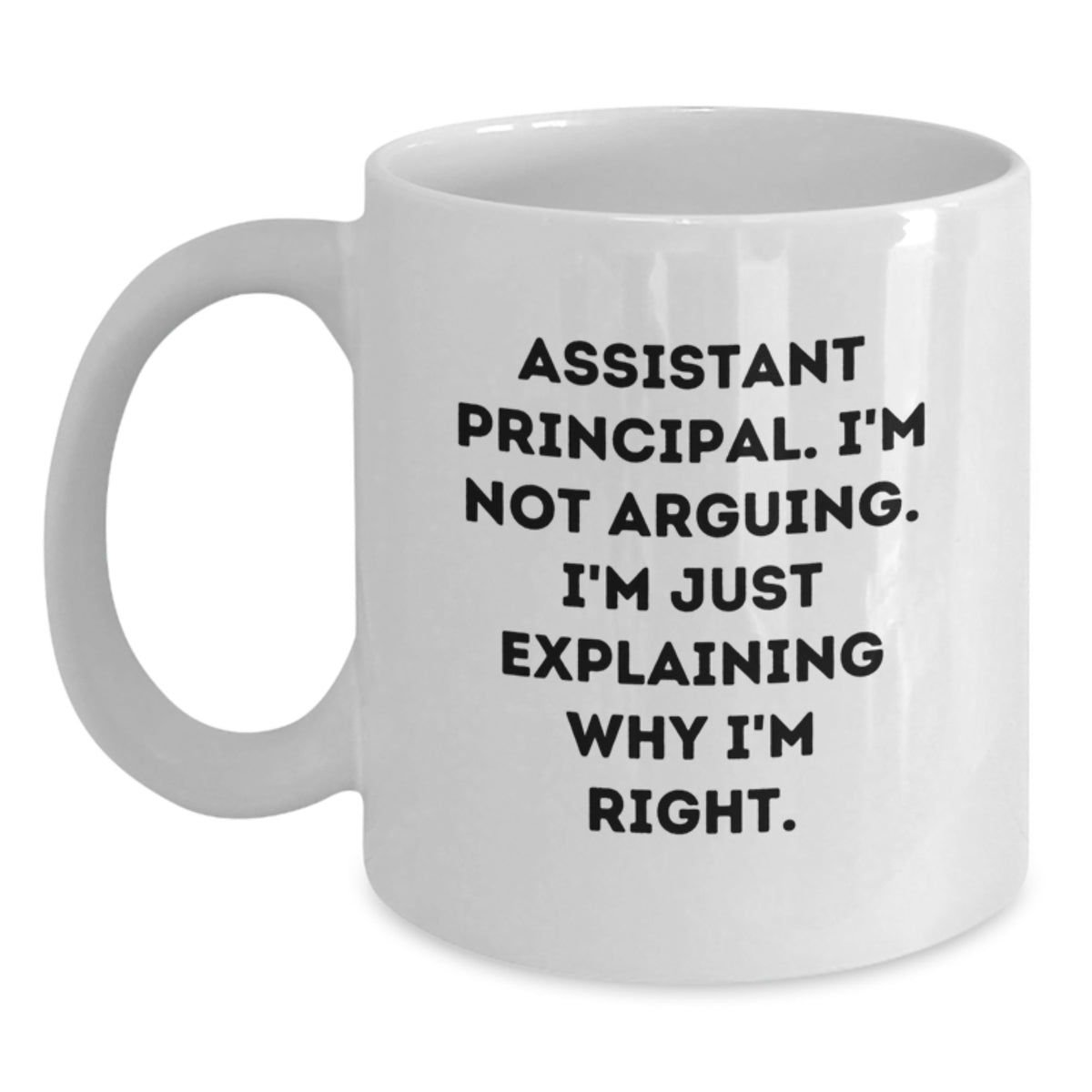 Assistant Principal Gift for Him - A Righteous Keepsake Mug - Main