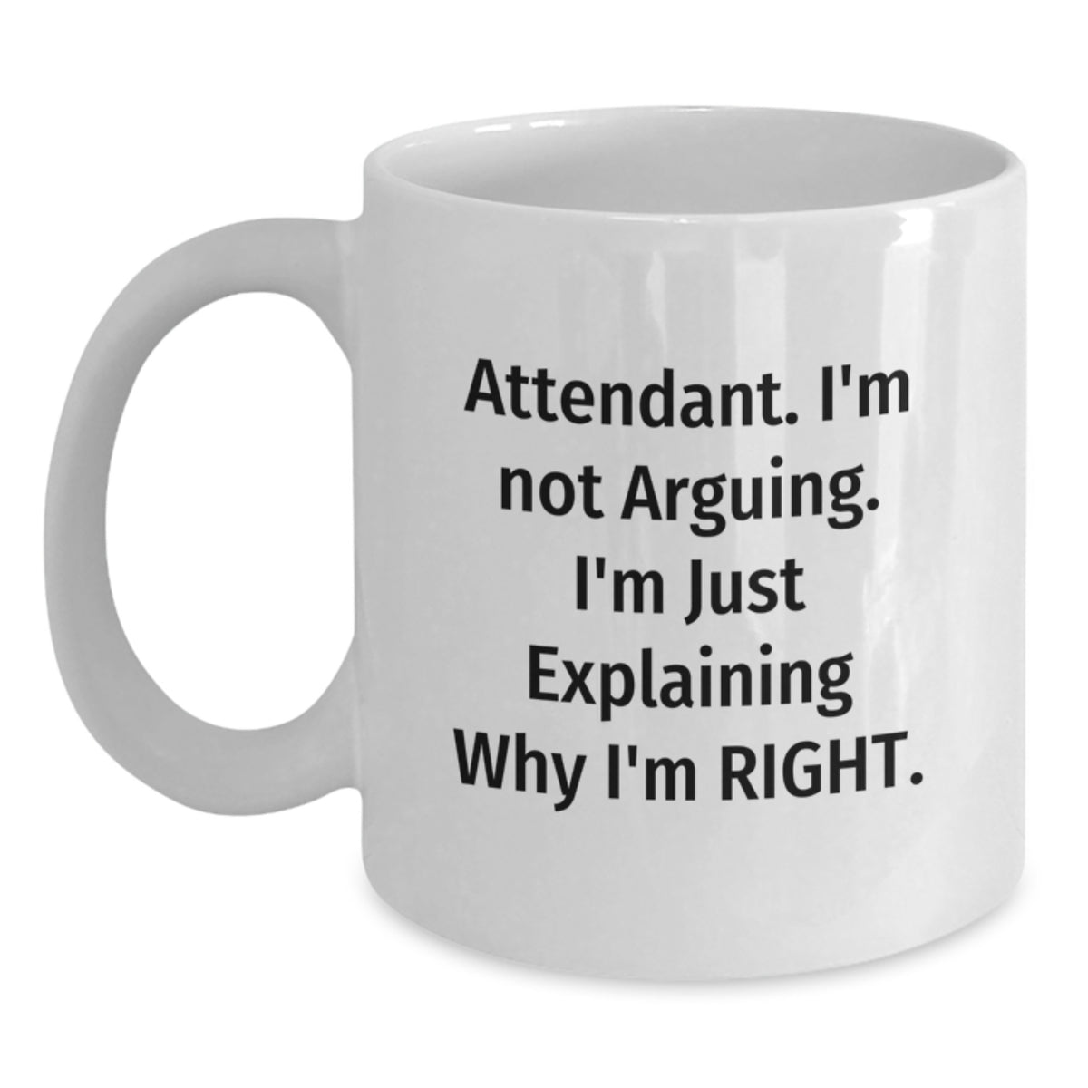 Attendant Gift for Him - A Righteous Keepsake Coffee Mug - Main