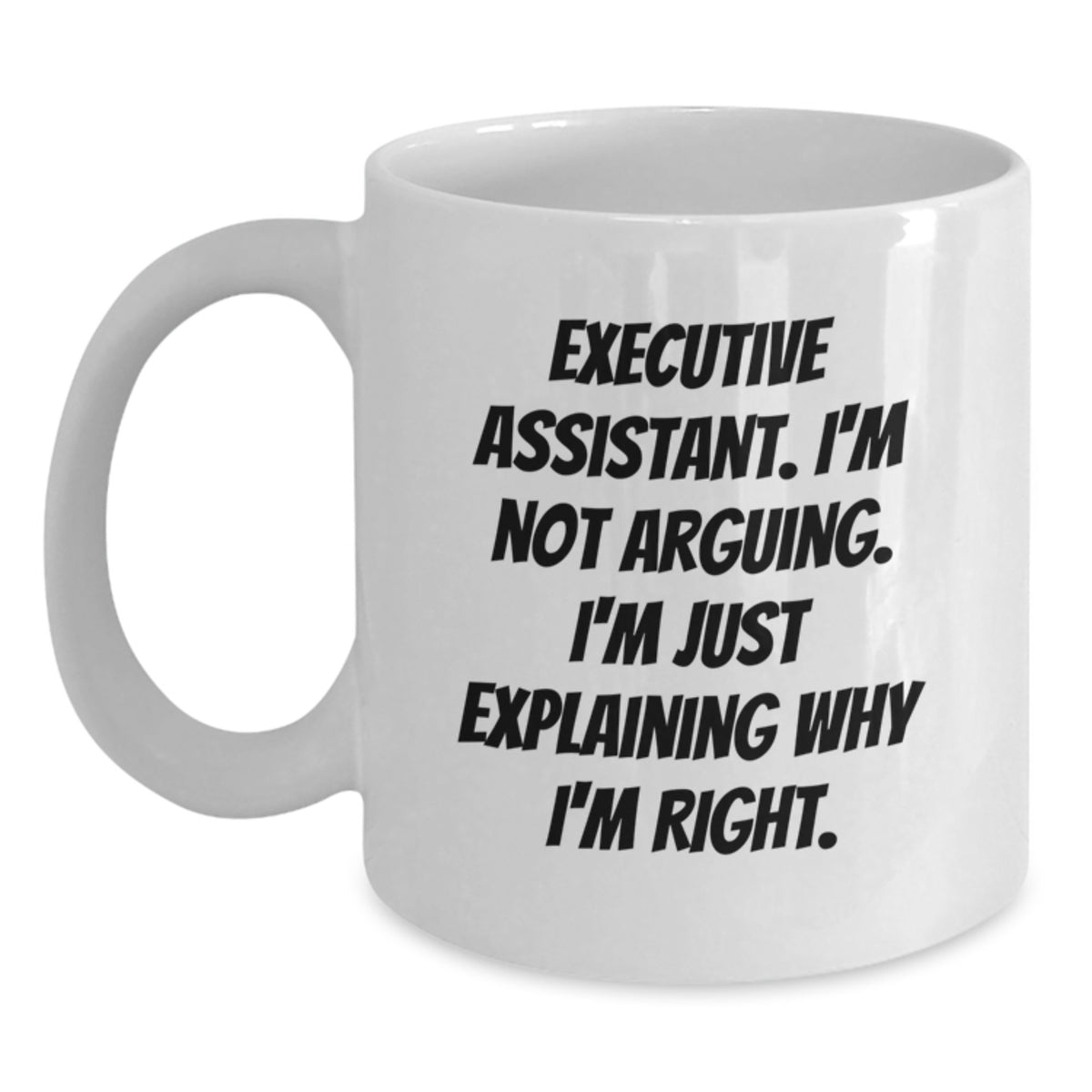 Executive Assistant Gift for Him - A Righteous Keepsake Coffee Mug - Main