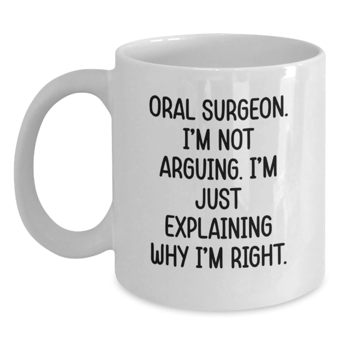 Oral Surgeon Gift for Him - A Righteous Keepsake Coffee Mug - Main