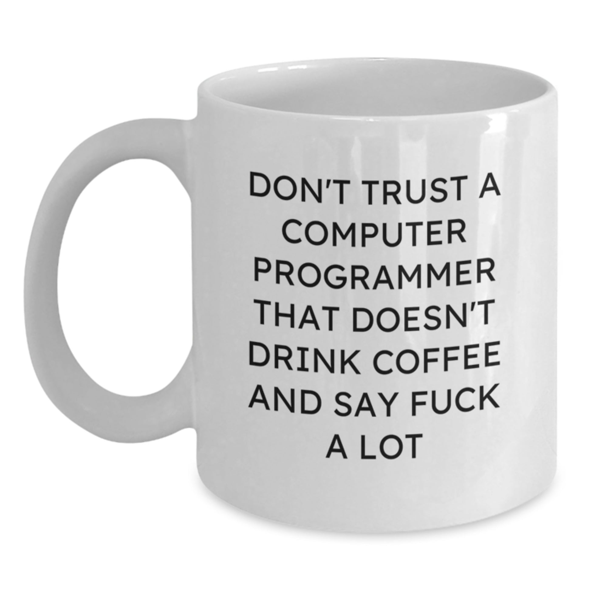 Funny Gift for Computer Programmer, Coffee Lover's Christmas Unique, Gifts from Friends to Coworkers - Main