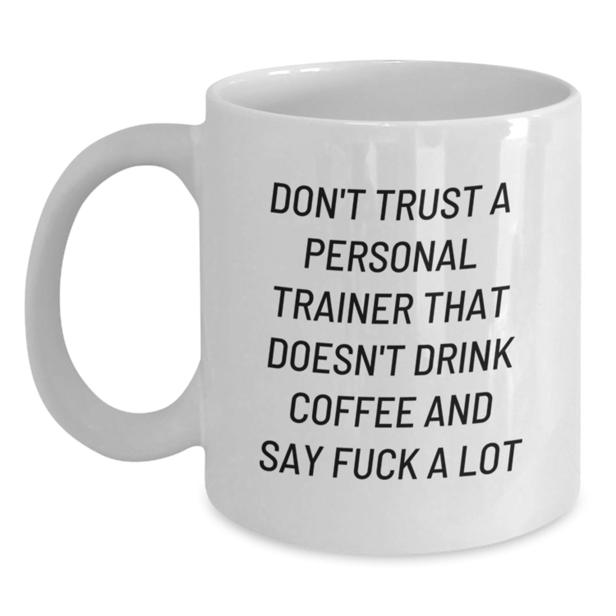 Christmas Gift for Her - Funny Personal Trainer Coffee Mug Present - Main