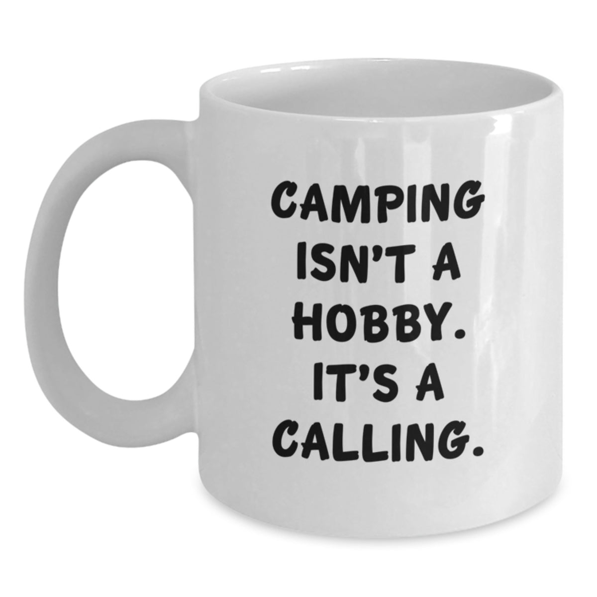 Camping Gift for Him Inspiring Keepsake Coffee Mug - A Calling - Main