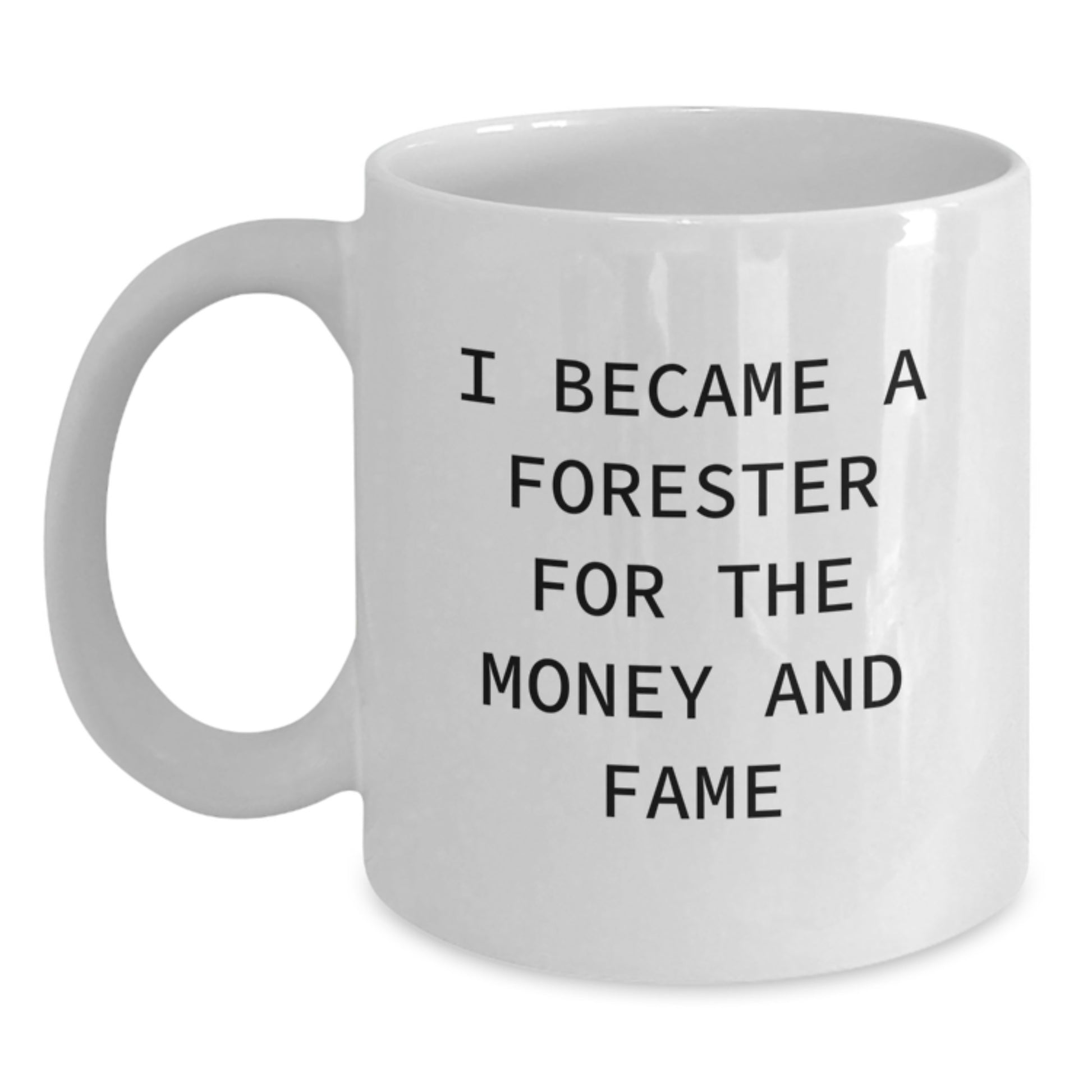 Funny Forester Gifts, Forester White Coffee Mug, Birthday Unique Gifts from Friends - Main