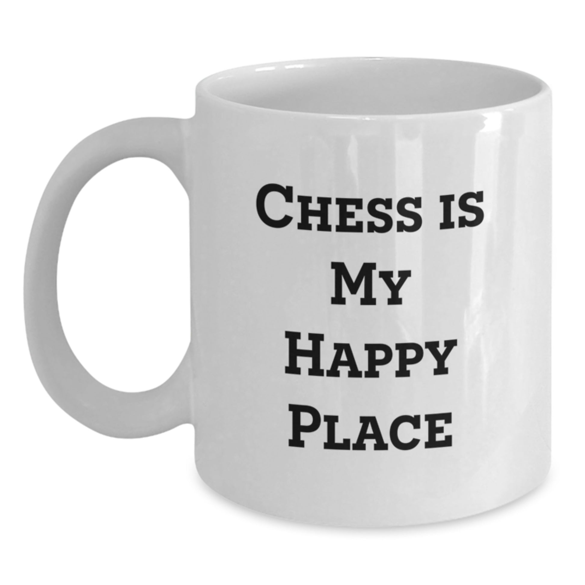 Birthday Gift Chess Mug for Her – White Coffee Present - Main