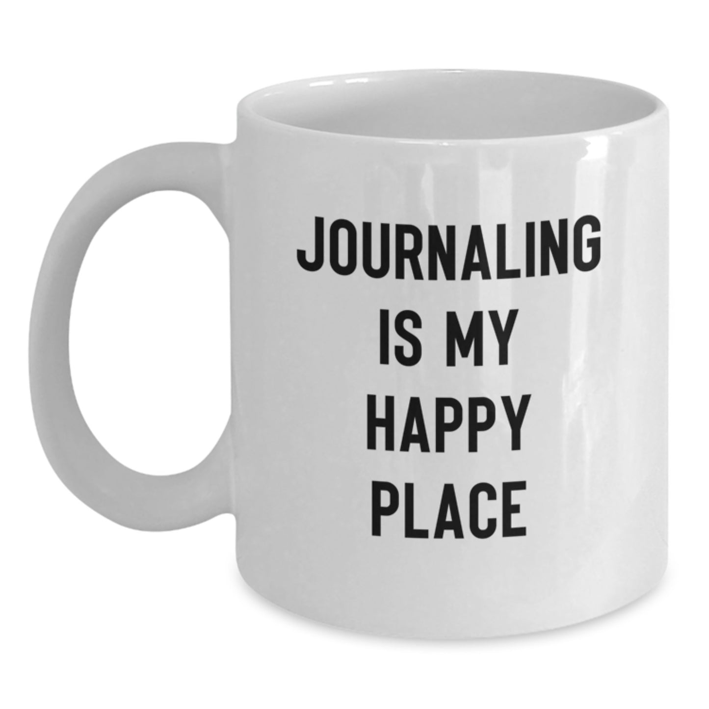 Funny Journaling Quote White Coffee Mug Gifts from Mom to Daughter on Mother's Day - Main