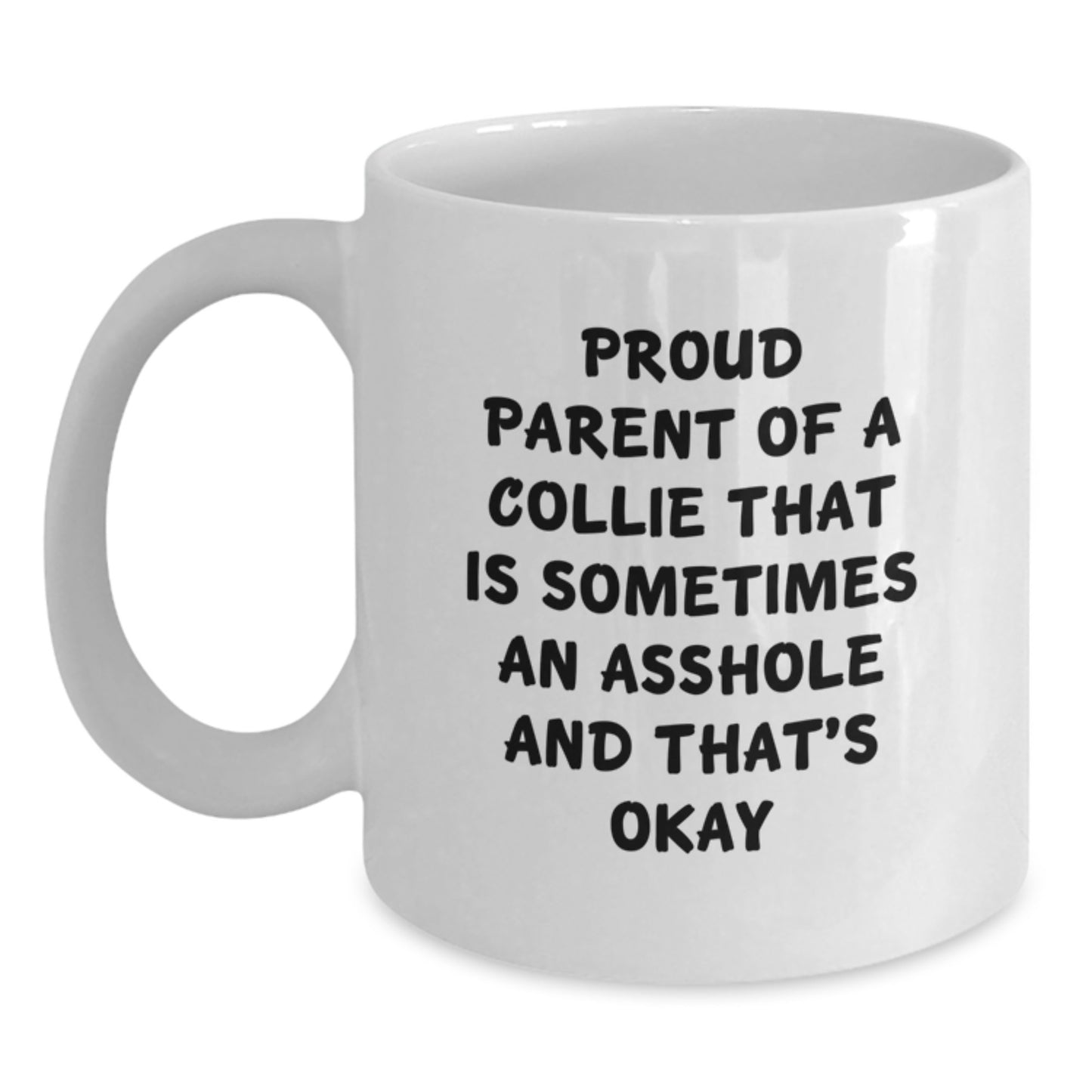 Birthday Gift Collie Mug for Her Present - Main