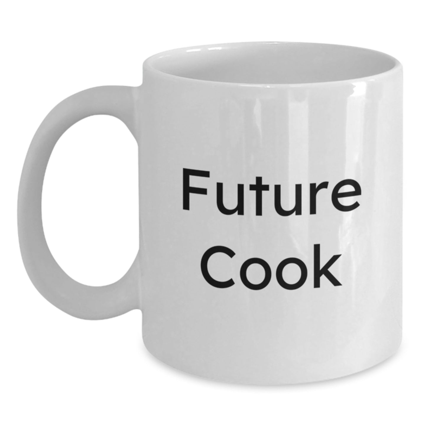 Funny Future Cook Mug, Gift for the Cook in Your Life, White Coffee Mug with 11oz or 15oz Capacity - Main