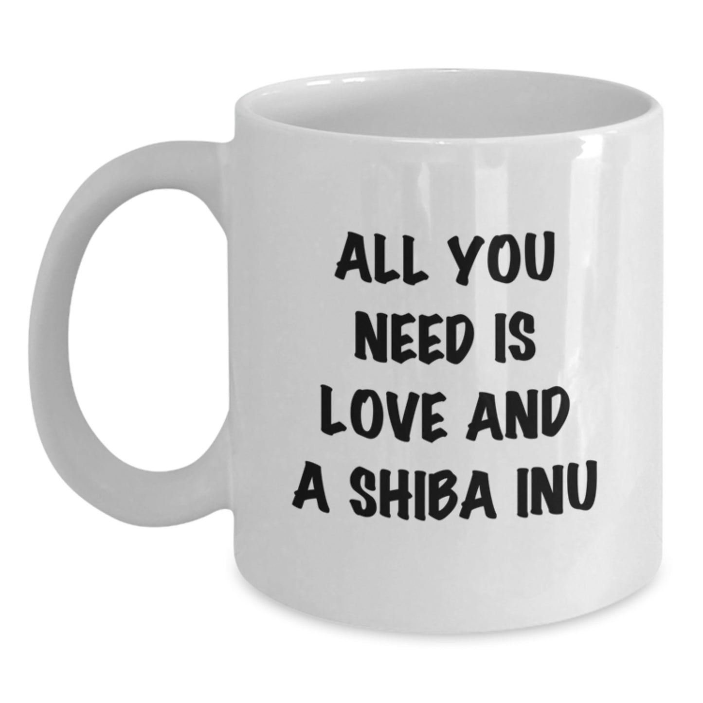 Unique Shiba Inu Dog Gifts for Men, Women, Friends, and Family - Funny White Coffee Mugs for Shiba Inu Lovers - Christmas Unique Ideas - Main