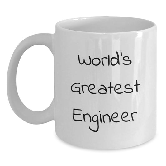 World's Greatest Engineer Funny Quote Gifts for Engineer Friends and Family from Men - Main