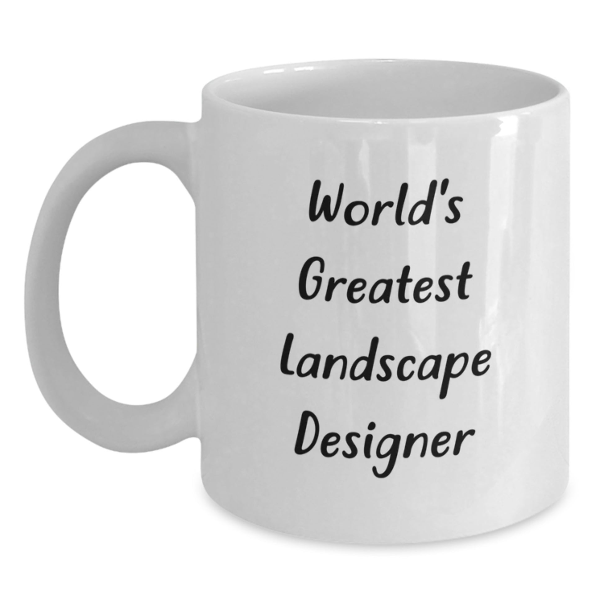 Funny World's Greatest Landscape Designer Gifts for Mom, White Coffee Mug from Family - Main