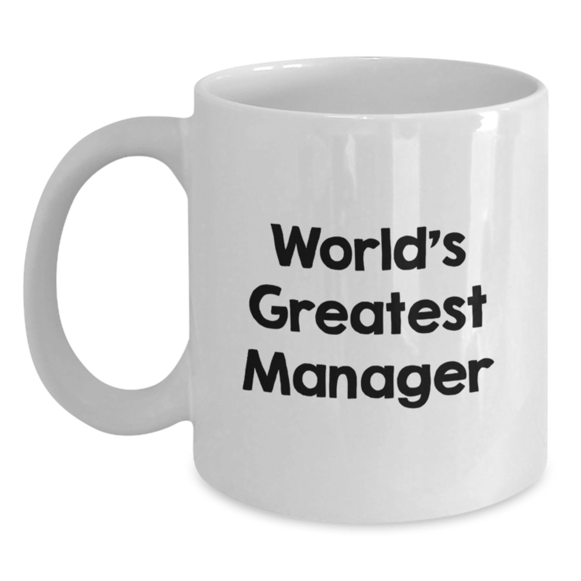 Manager Keepsake White Coffee Mug for Him Premium Birthday Gift - Main