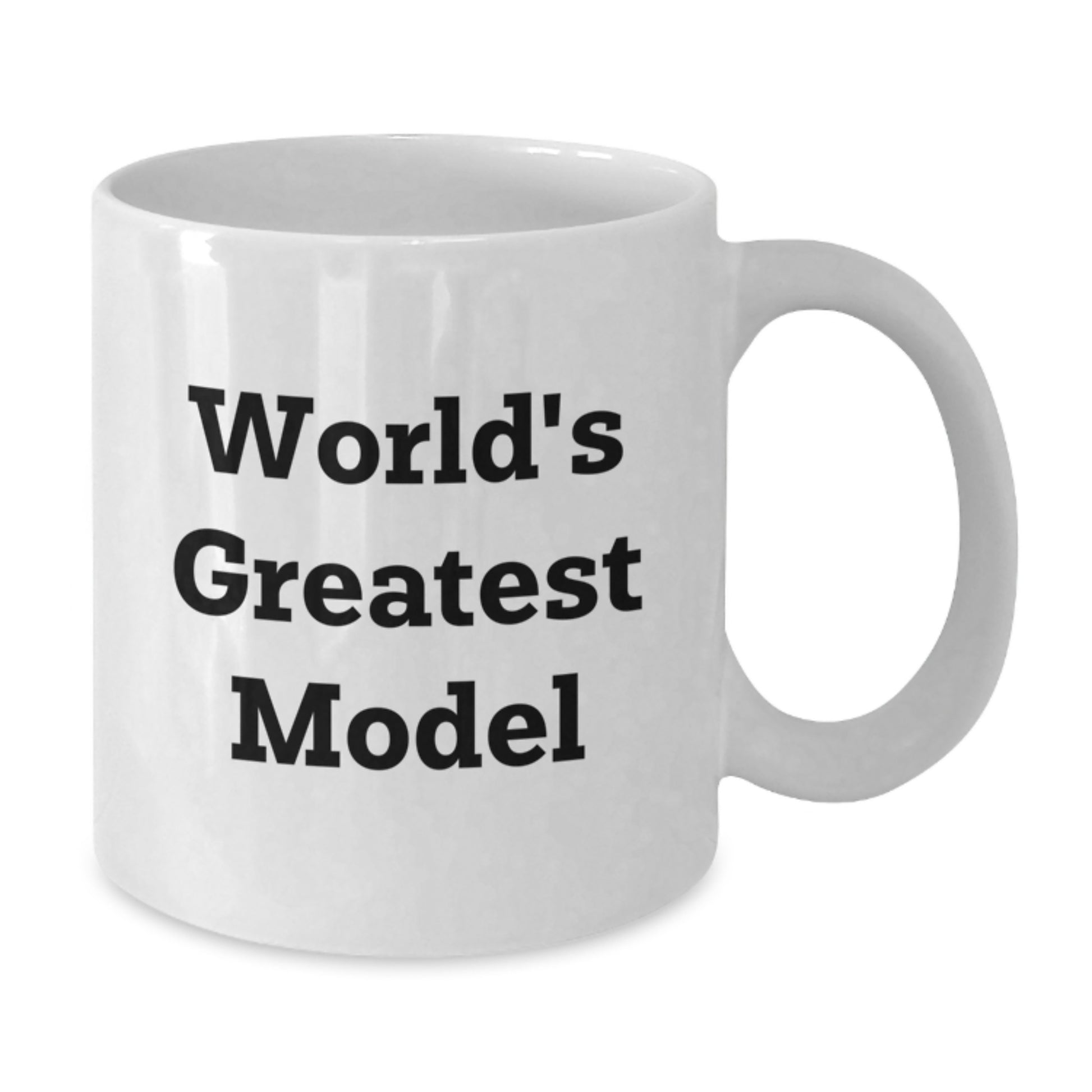 Funny Model Gifts for Men - World's Greatest Model Quote White Coffee Mugs Gifts from Friends, Family, Coworkers, Men during Christmas Unique Gifts - Additional
