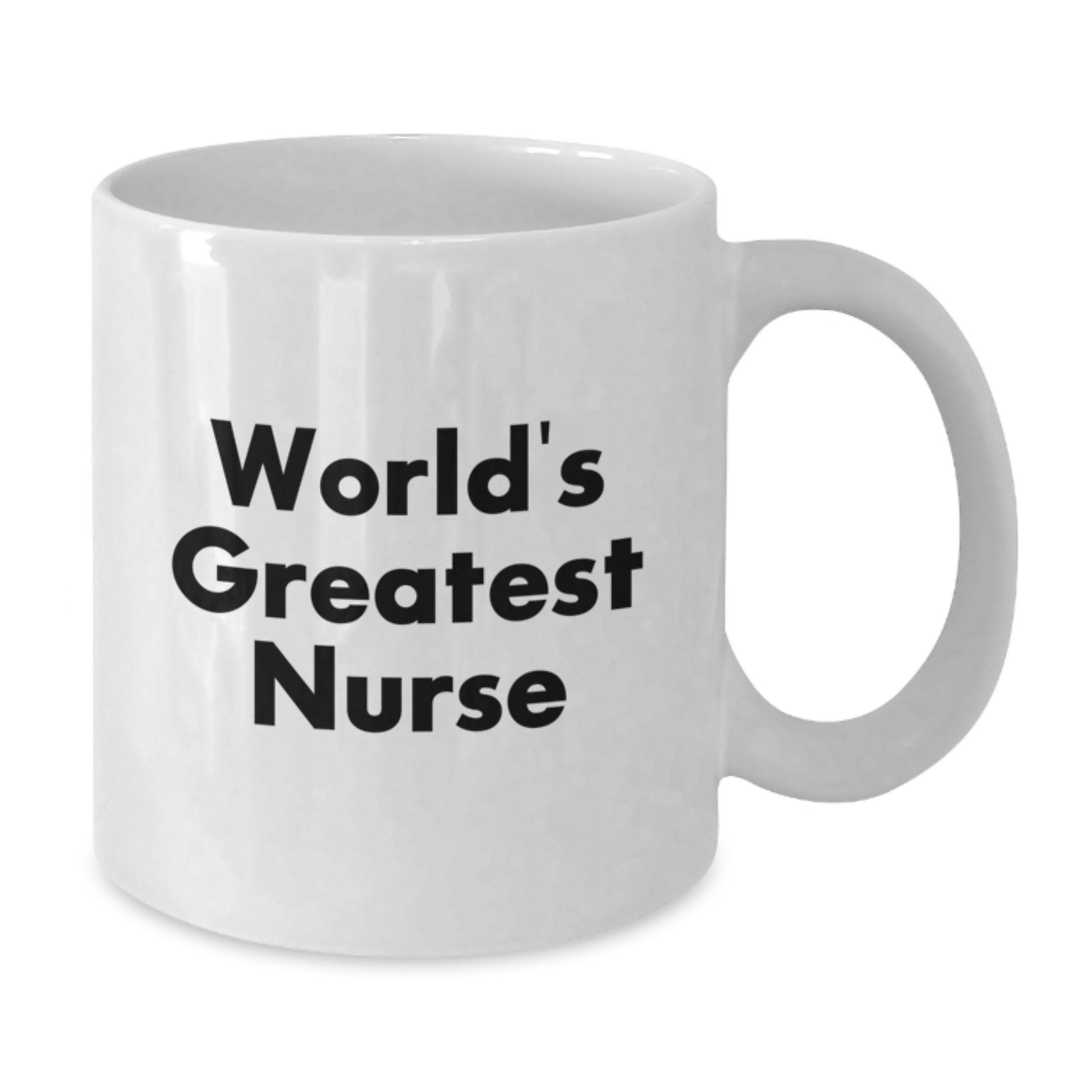 Funny World's Greatest Nurse Christmas Unique Gifts from Men to Women White Coffee Mug for Nurse - Additional