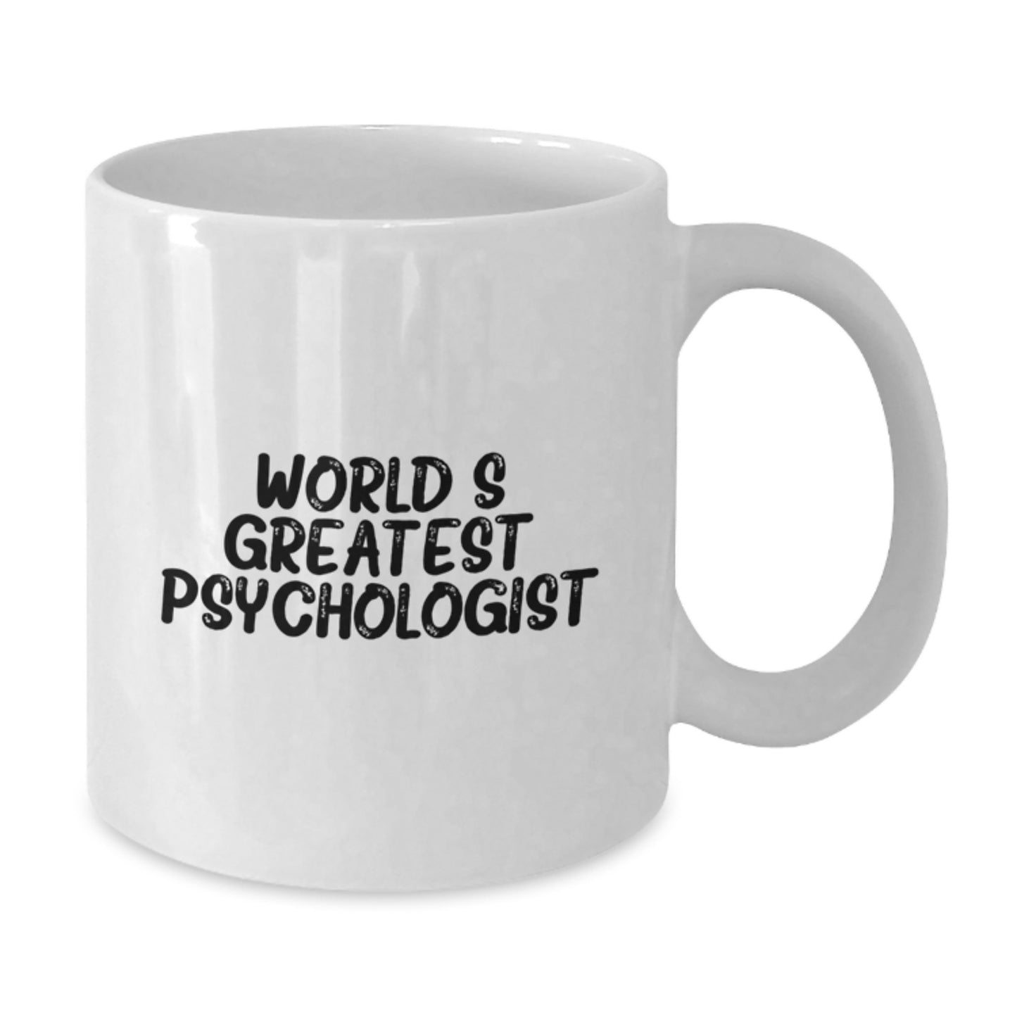Funny Psychologist Gifts from Friends for Psychologists - White Coffee Mug - 'World's Greatest Psychologist' Quote, Unique Christmas Unique Gifts for Men Women Coworkers Family - Additional