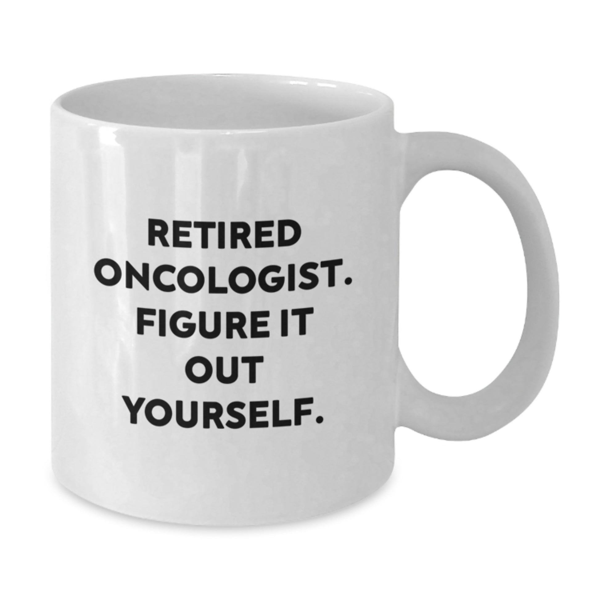 Funny Quotes for Oncologist Gifts from Family, White Coffee Mugs for Men Graduation Unique - Additional