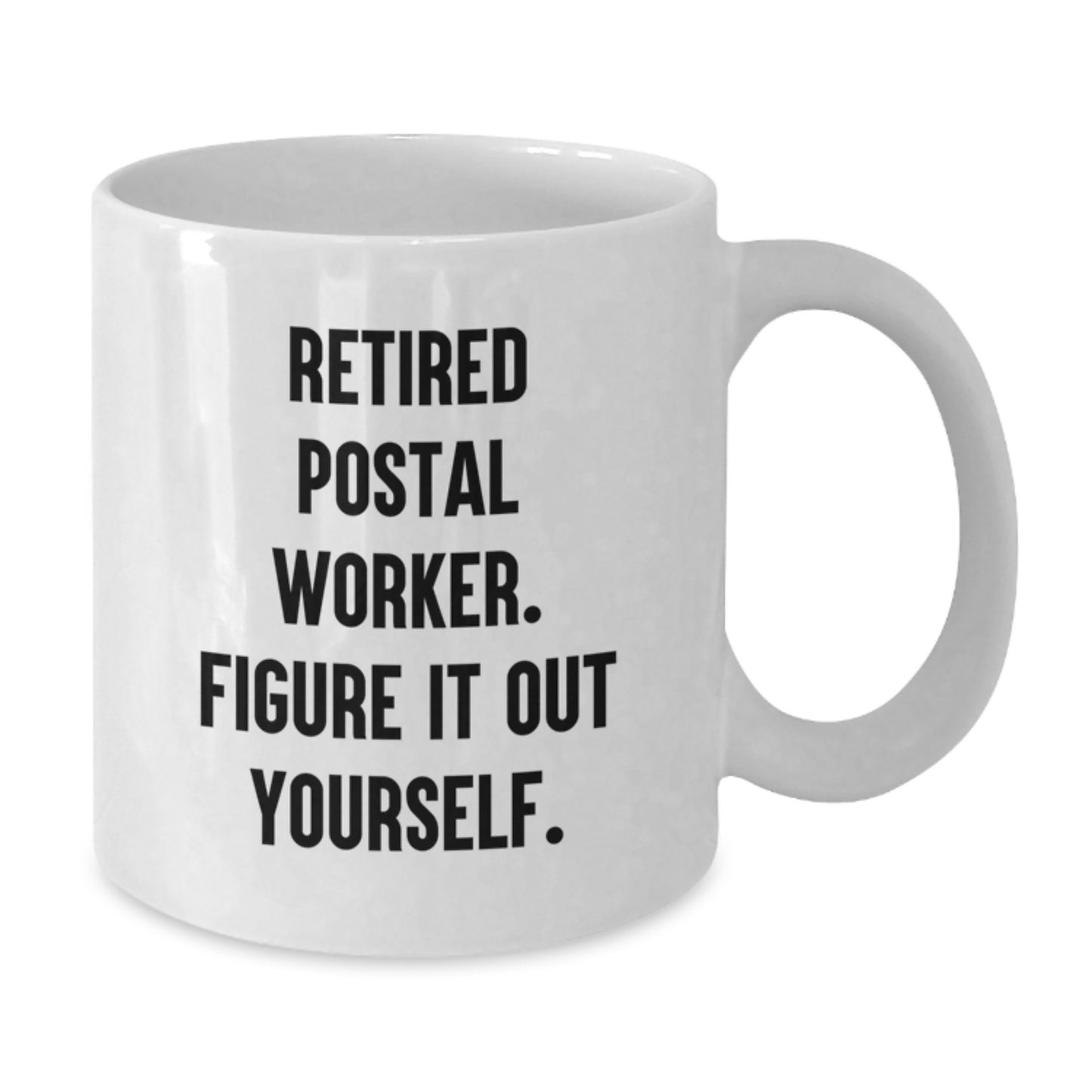 Funny Gifts for Postal Worker, Unique White Coffee Mug, Christmas Unique Gifts from Coworkers, Office Humor, Funny Quote - Additional