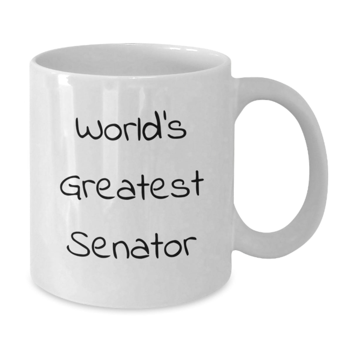 Senator Gift for Him - World's Greatest Senator Keepsake Coffee Mug - Additional