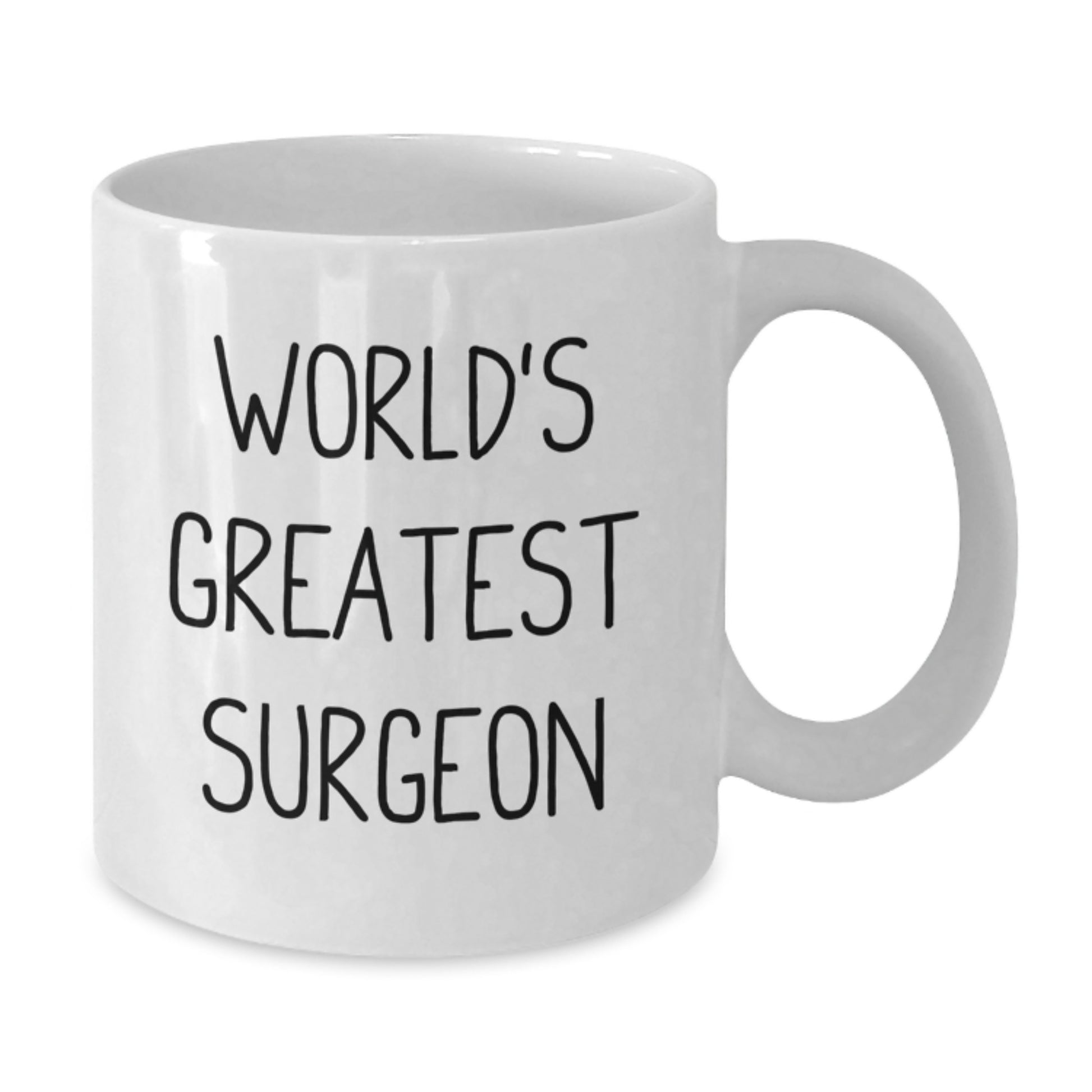 Funny World's Greatest Surgeon Valentine's Gifts from Friends for Men White Coffee Mug Surgeries - Additional