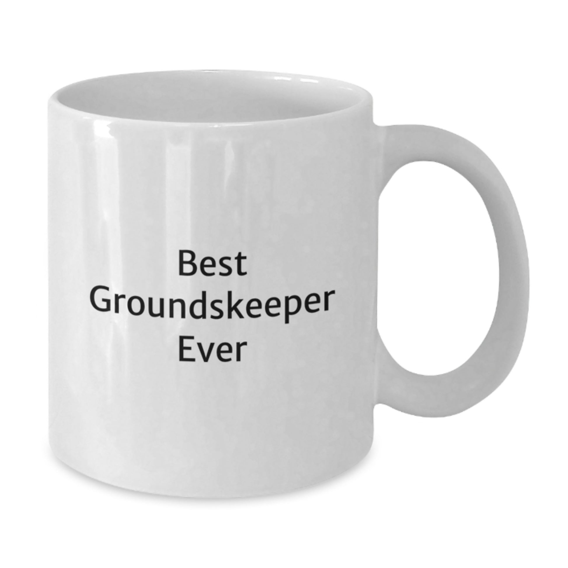 Best groundskeeper Ever Funny White Coffee Mug Gifts from Men to groundskeeper for Christmas Unique - Additional