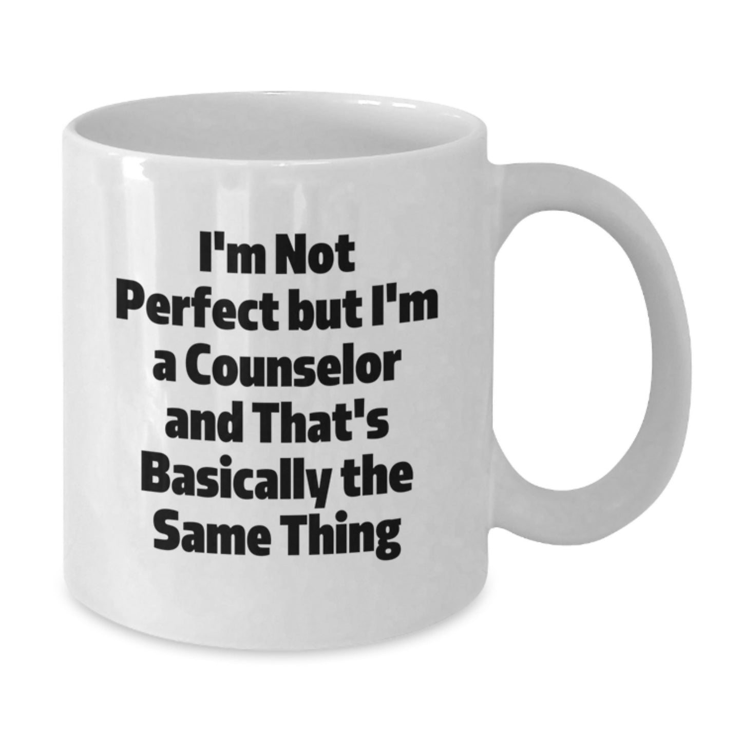Funny Counselor Christmas Unique Gifts from Friends to Counselors White Coffee Mugs 11oz or 15oz - Additional