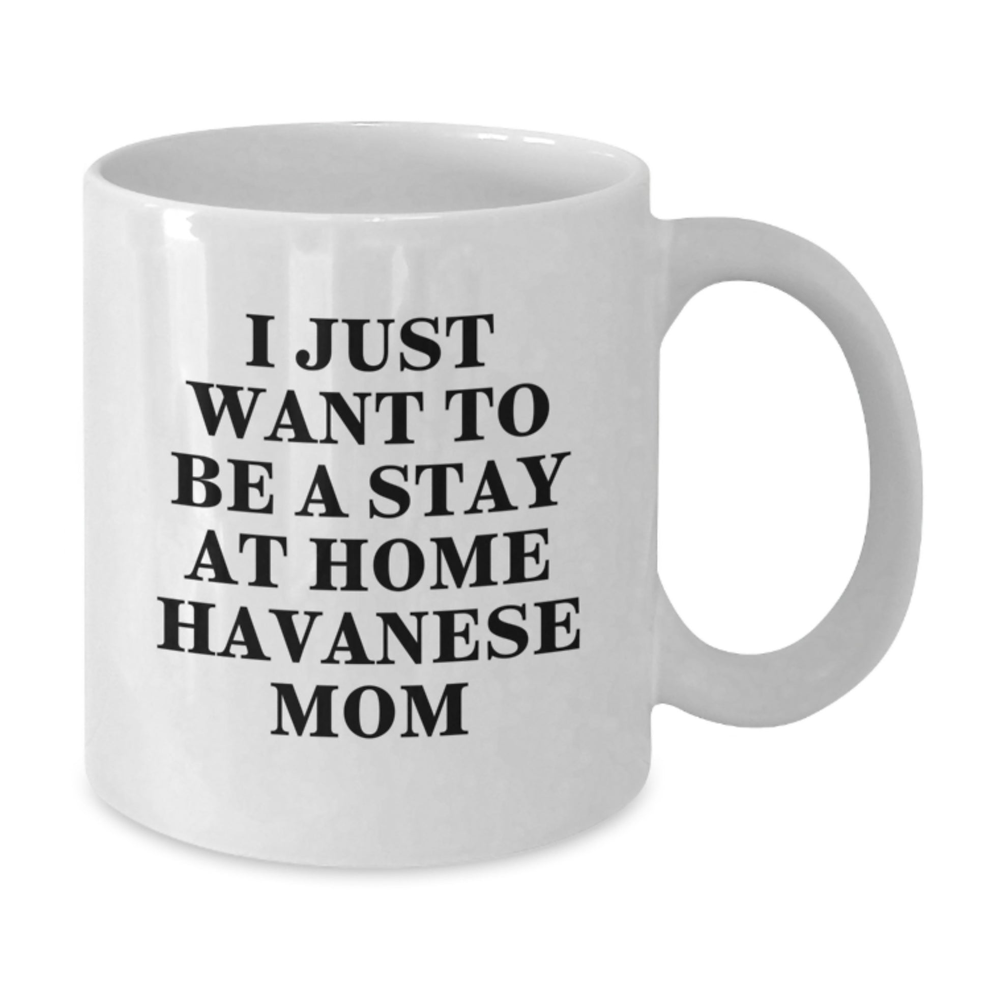 Havanese Dog Mom Funny Quote Coffee Mug Gifts for Women from Friends and Family, White 11oz or 15oz Ceramic Birthday Unique - Additional