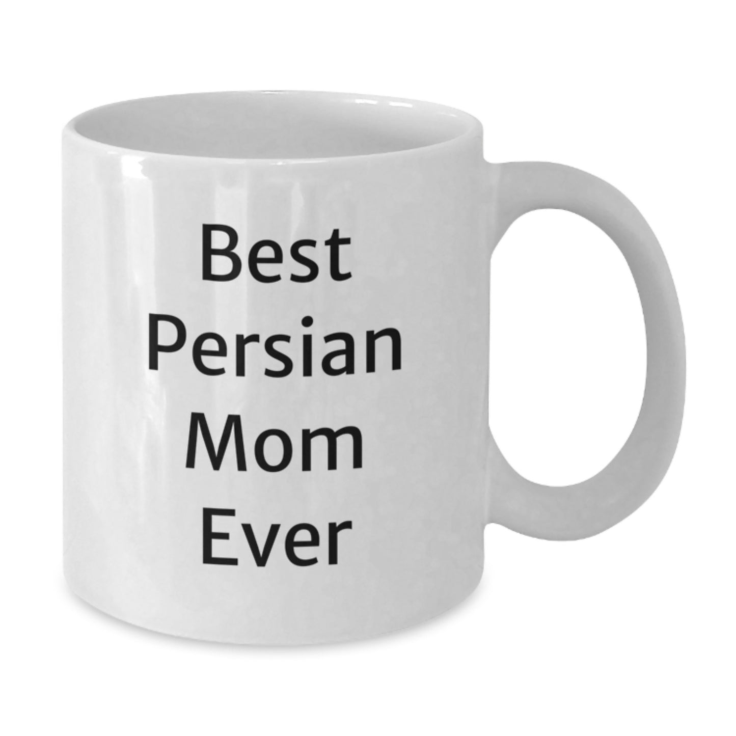 Funny Persian Cat Mom Gifts from Women to Friends on White Coffee Mug for Graduation Unique Gifts - Additional
