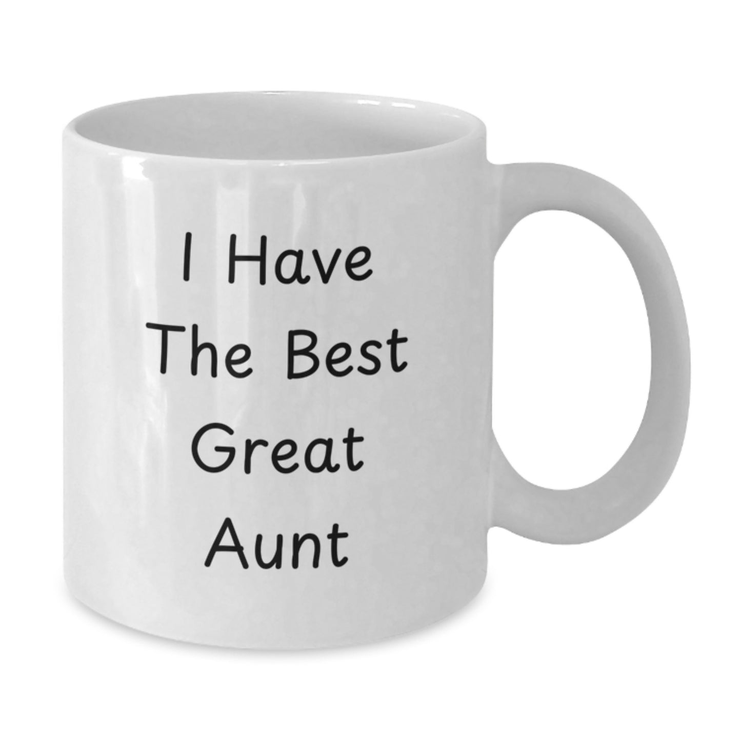Funny Gifts from Women, Aunt Quotes, I Have The Best Great Aunt White Coffee Mug for Aunt, Valentine's Unique Gifts - Additional