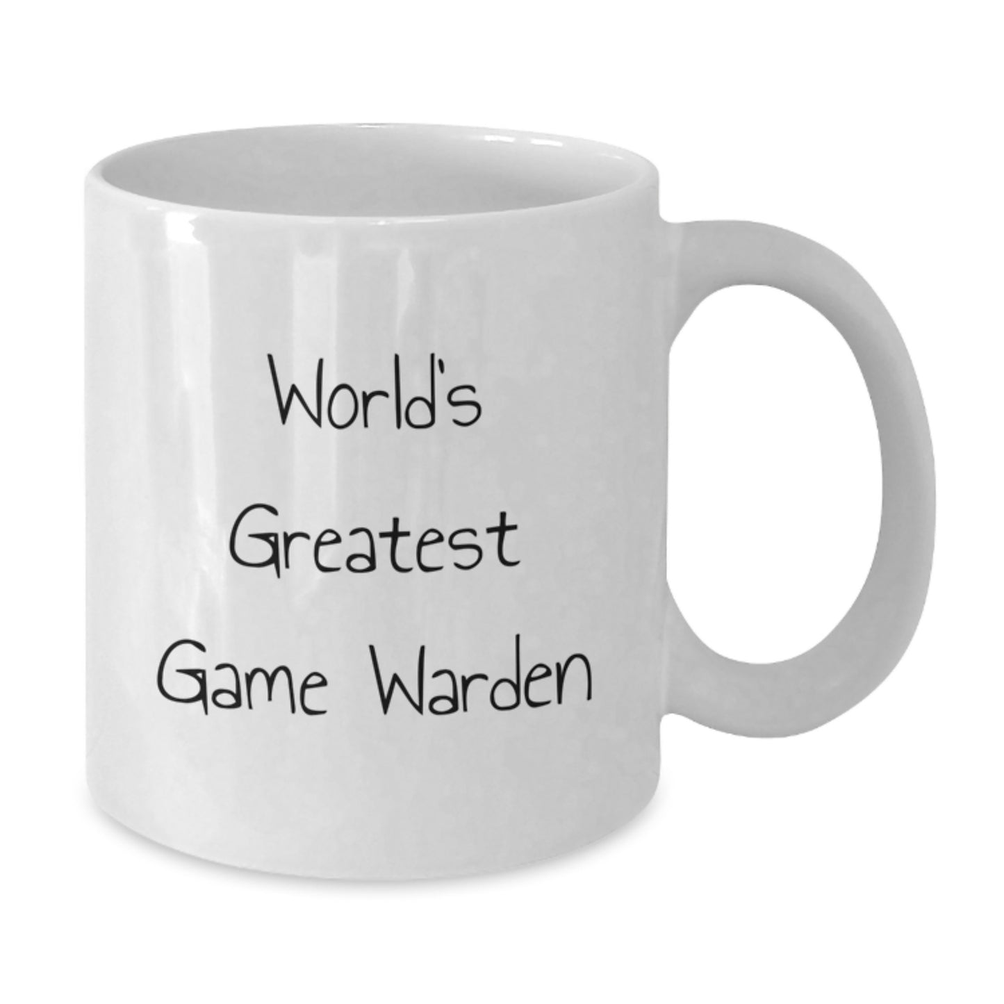 Funny World's Greatest Game Warden Quote Gifts from Friends for Game Wardens on Graduation Unique Gifts - Additional