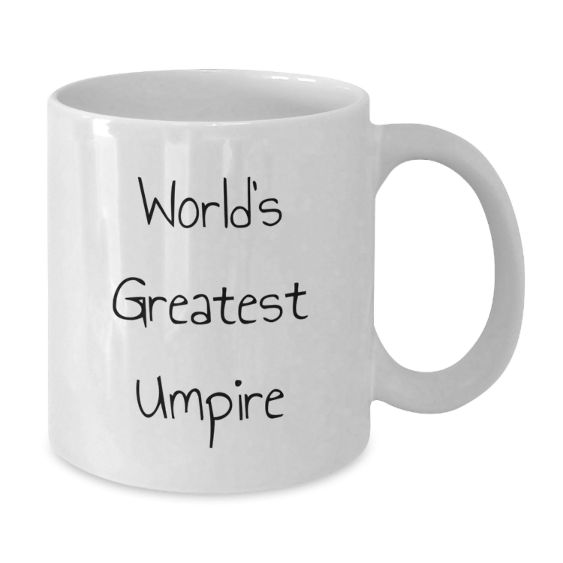 Funny Umpire Gifts from Mom, Unique White Coffee Mug for Umpire Enthusiasts, World's Greatest Umpire Quote, Ideal Gift for Mother's Day - Additional