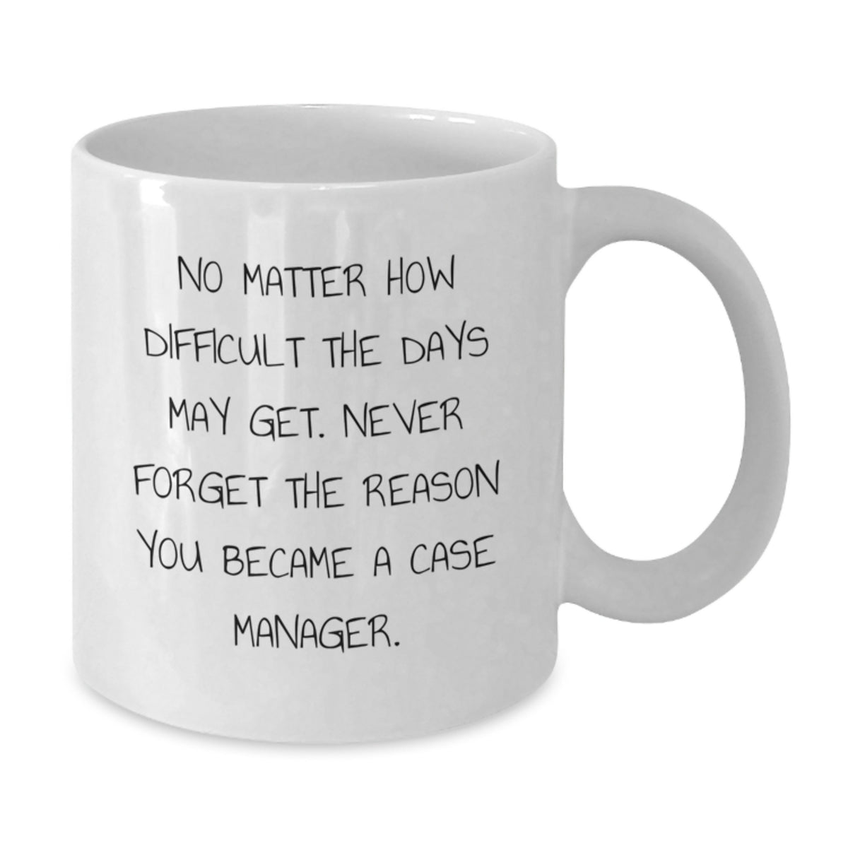 Case Manager Gift For Him - Inspiring Keepsake Coffee Mug - Additional