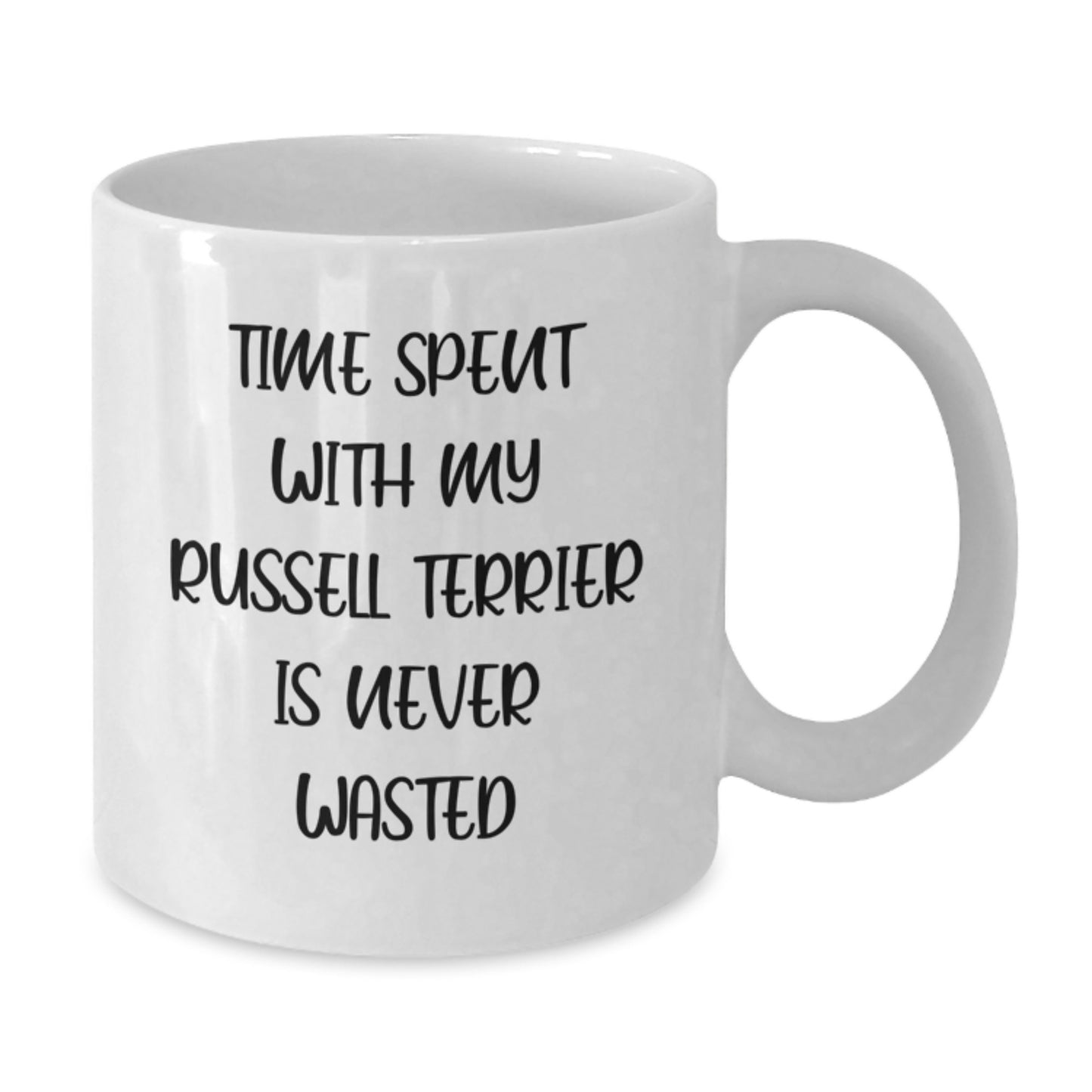Russell Terrier Dog Lovers Funny White Coffee Mug Gifts for Men Women Friends Family Birthday Unique Mug - Additional