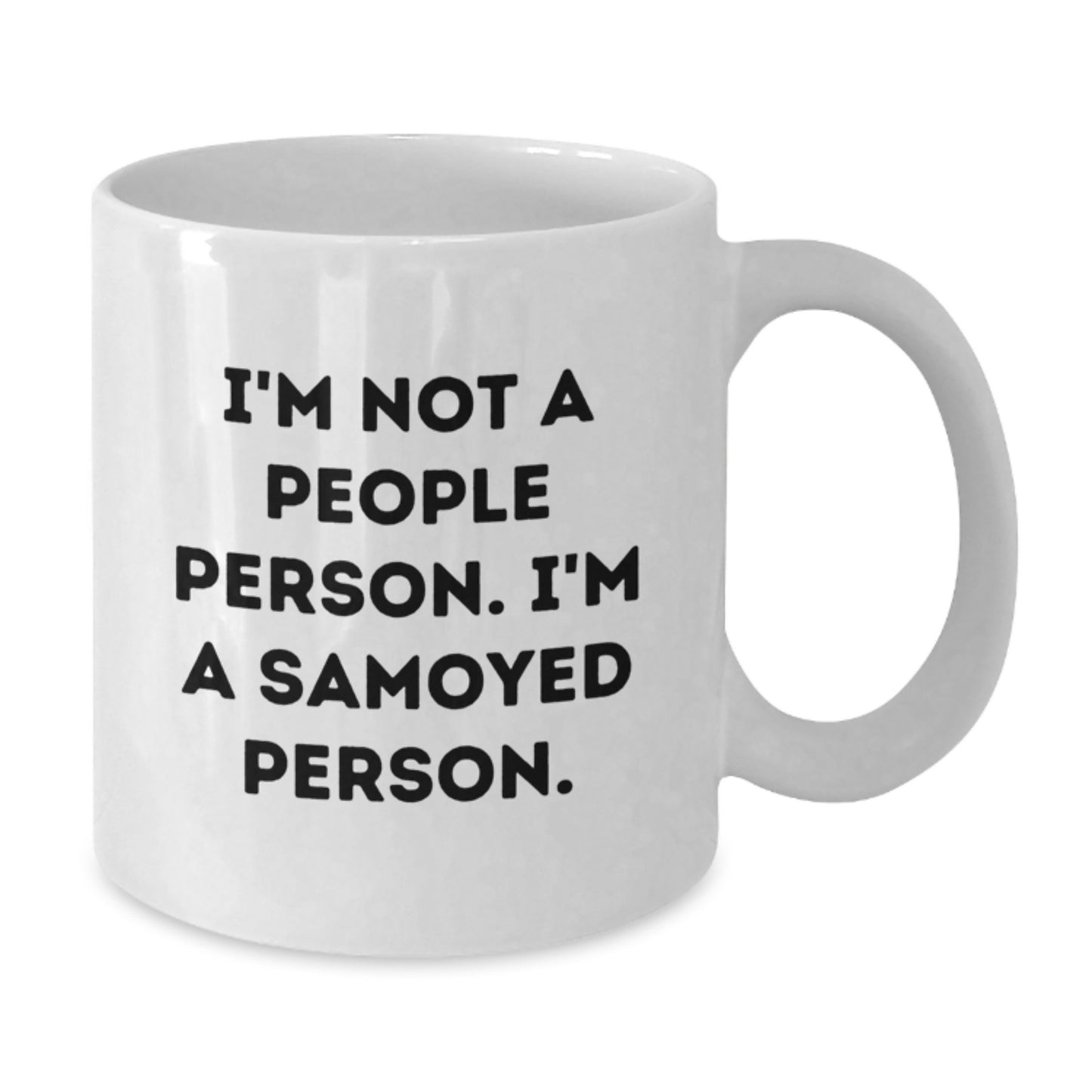 Samoyed Dog White Coffee Mugs Funny Quote Gifts from Men for Valentine's - Additional