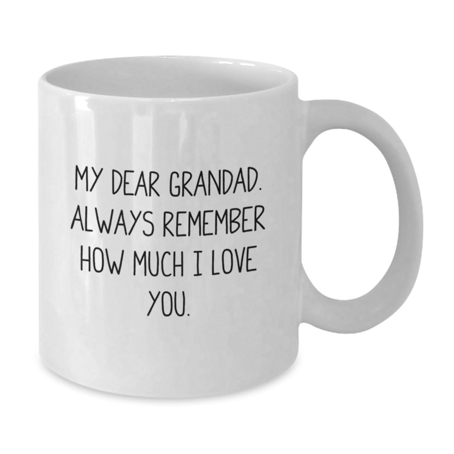 Funny Grandad Quotes Gifts from Men for Grandad White Coffee Mug 11oz 15oz Ceramic - Additional