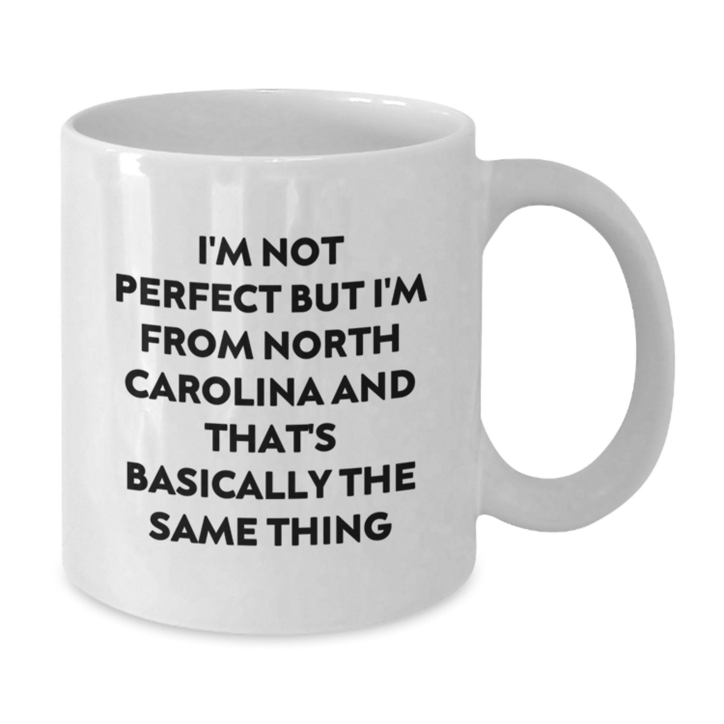 Funny North Carolina White Coffee Mugs Gifts for Men Women Friends Family from the Tar Heel State - Additional