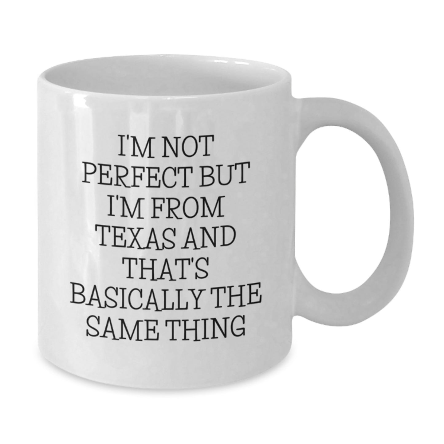 Funny Texas Gifts from Friends and Family - Unique White Coffee Mug for Texas Lovers, Valentine's Unique Gifts for Men and Women - Additional