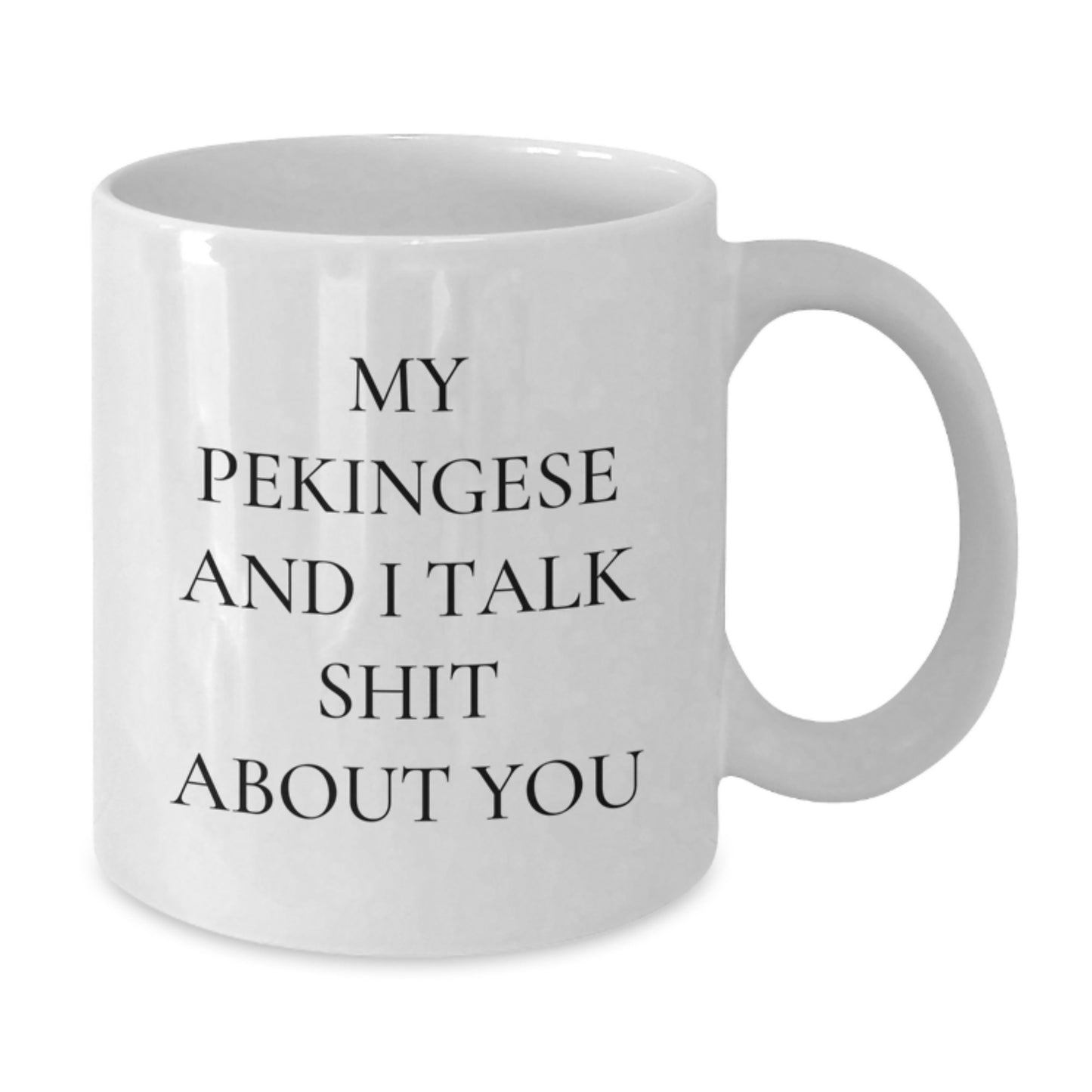 Pekingese Keepsake White Coffee Mug Birthday Gift for Him - Additional