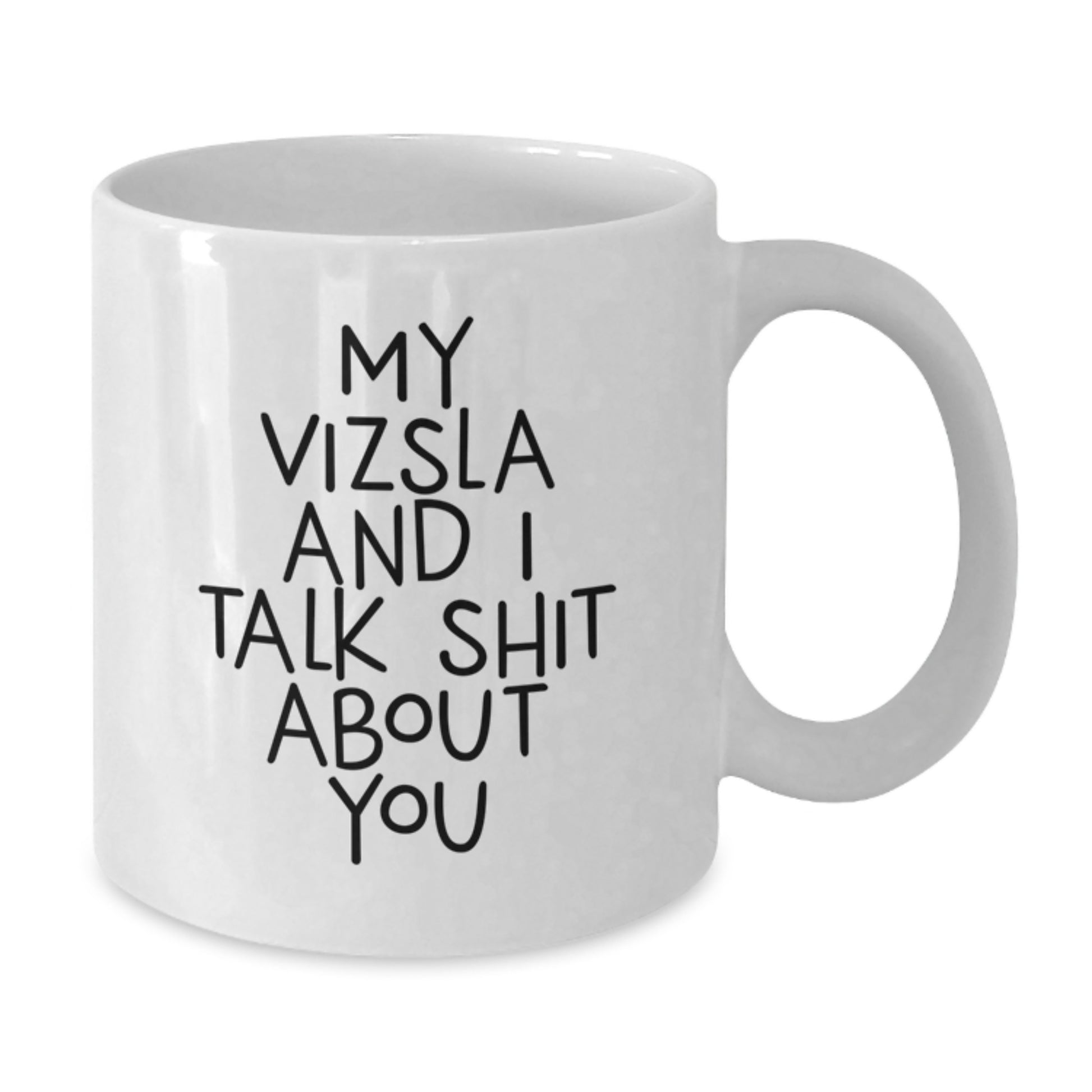 Vizsla Dog Keepsake White Ceramic Coffee Mug for Him Birthday Gift 11oz - Additional