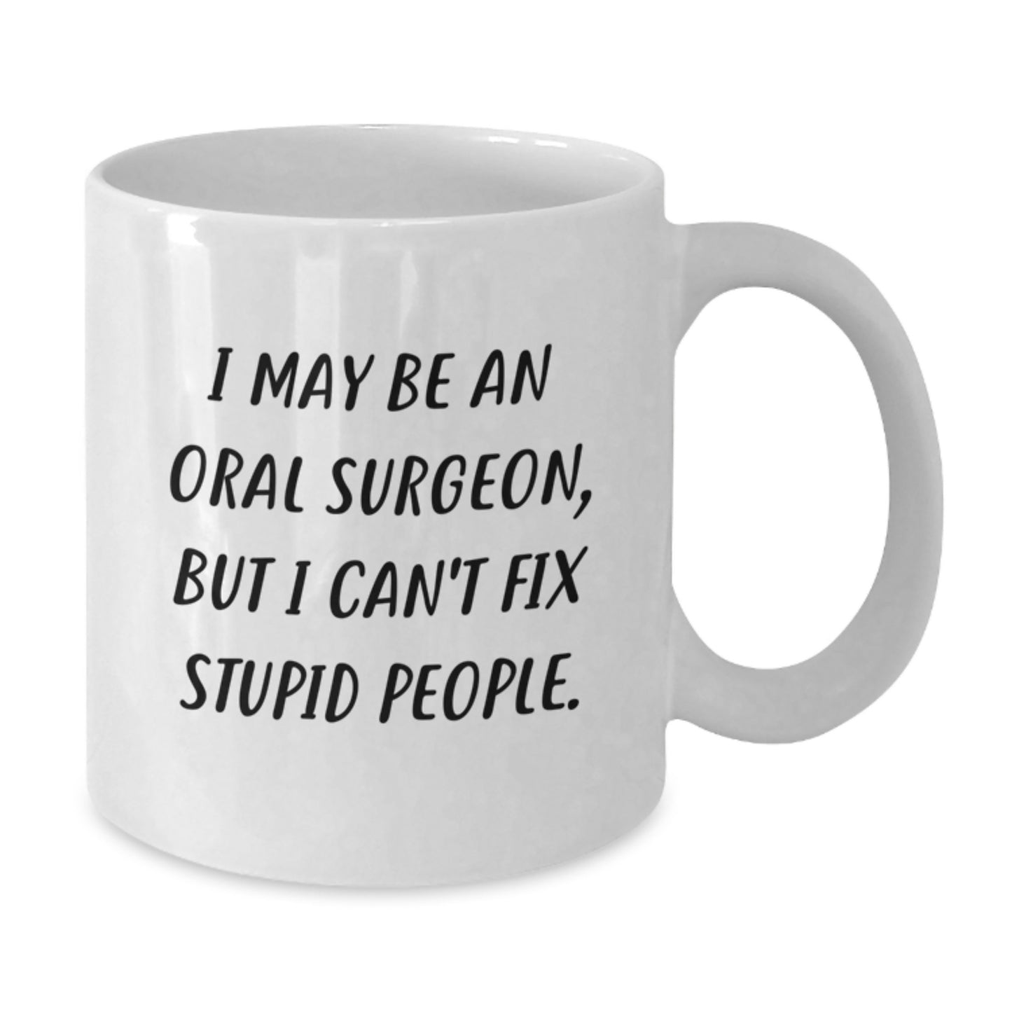 Oral Surgeon Keepsake White Ceramic Coffee Mug Premium Birthday Gift - Additional